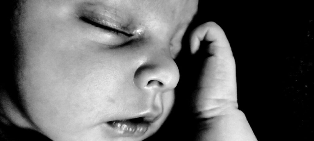 Sleeping Baby, Foto: R. Foley